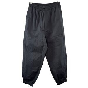 AWKA Dark Gray Snowboarding Track Pants Waistband Tapered Leg Size Medium M